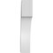 Ekena Millwork 3 1/2-in. W x 10-in. D x 18-in. H Westlake Architectural Grade PVC Knee Brace BRCP035X10X18WTL - alternate 3